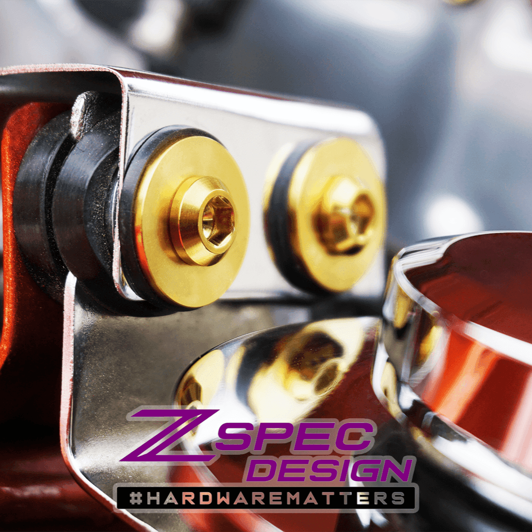 ZSPEC "Stage 1" Dress Up Bolts® Hardware Kit for Nissan 300zx Z32, Titanium - ZSPEC Design LLC - Hardware Fasteners - 300zx, Fastener Kit, nissan, stage 1, titanium, z32 - zspecdesign.com