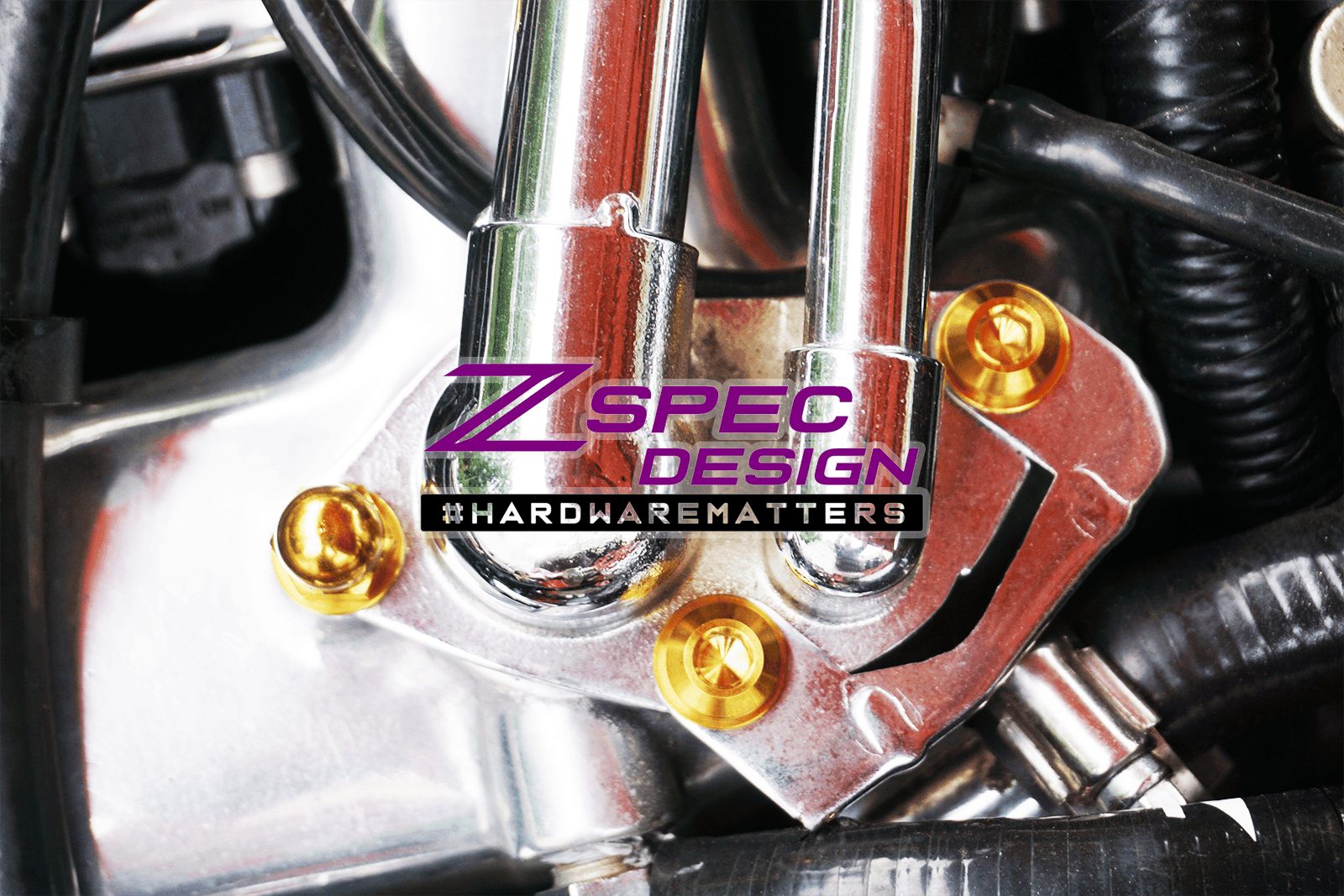 ZSPEC Balance Tube Fastener Kit for '90-96 Nissan 300zx Z32, Titanium Dress Up Bolts Hardware Grade5 GR5 Burned Black Red Blue Silver Gold Purple NISMO