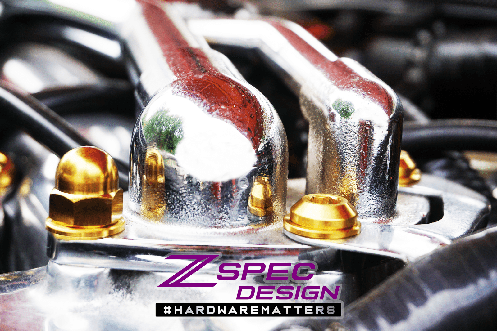 ZSPEC Balance Tube Fastener Kit for '90-96 Nissan 300zx Z32, Titanium Dress Up Bolts Hardware Grade5 GR5 Burned Black Red Blue Silver Gold Purple NISMO