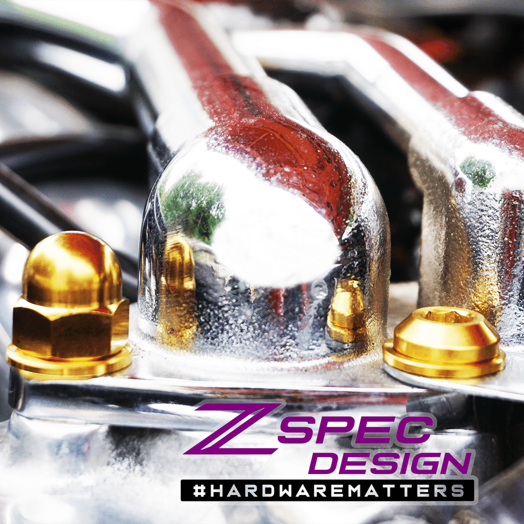 ZSPEC Dress Up Bolts® M6-1.0 Metric Acorn Nut, Titanium, Sold Per Nut ZSPEC Dress Up Bolts® M6-1.0 Metric Acorn Nut, Titanium, Sold Per Nut