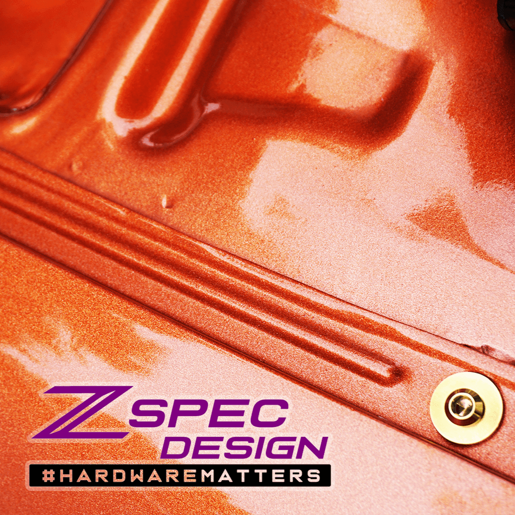 ZSPEC "Stage 2" Dress Up Bolts® Hardware Kit for Nissan 300zx Z32, Titanium - ZSPEC Design LLC - Hardware Fasteners - 300zx, Fastener Kit, nissan, stage 2, titanium, z32 - zspecdesign.com
