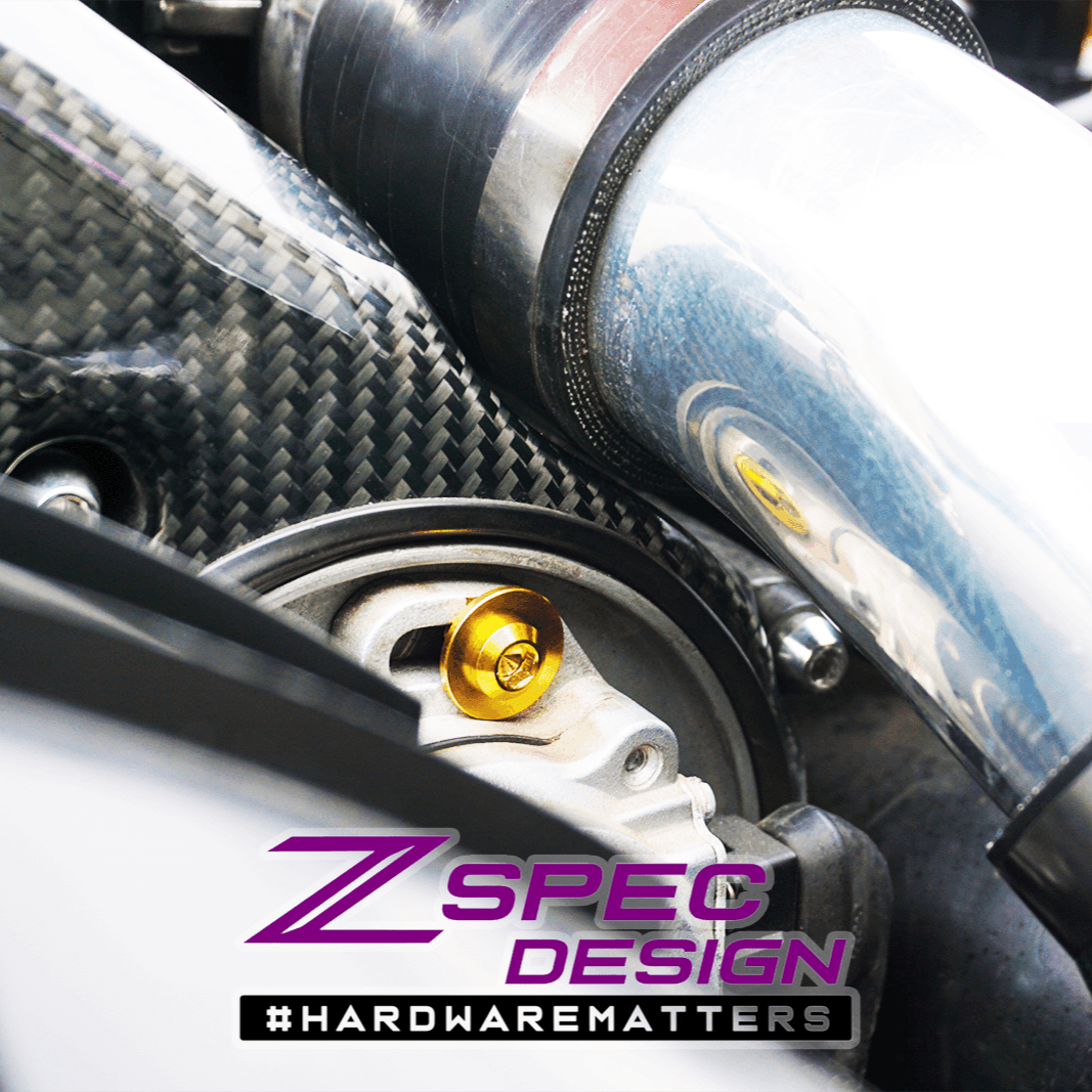 ZSPEC "Stage 1" Dress Up Bolts® Hardware Kit for Nissan 300zx Z32, Titanium - ZSPEC Design LLC - Hardware Fasteners - 300zx, Fastener Kit, nissan, stage 1, titanium, z32 - zspecdesign.com