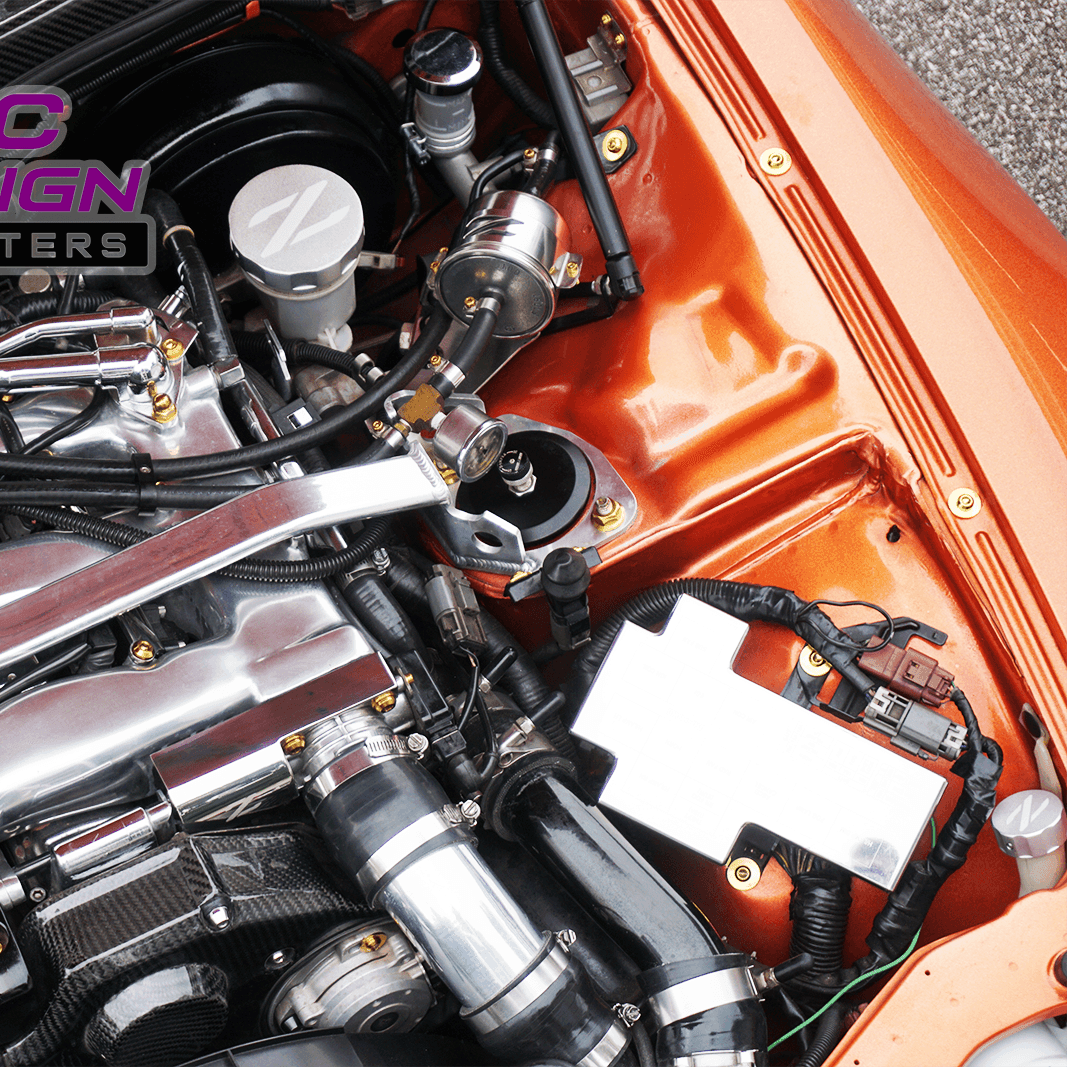 ZSPEC "Stage 1" Dress Up Bolts® Hardware Kit for Nissan 300zx Z32, Titanium - ZSPEC Design LLC - Hardware Fasteners - 300zx, Fastener Kit, nissan, stage 1, titanium, z32 - zspecdesign.com