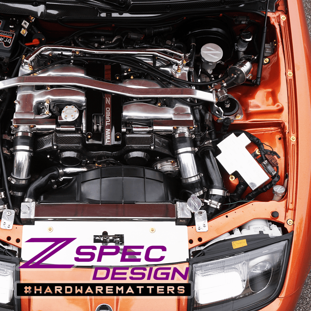 ZSPEC "Stage 1" Dress Up Bolts® Hardware Kit for Nissan 300zx Z32, Titanium - ZSPEC Design LLC - Hardware Fasteners - 300zx, Fastener Kit, nissan, stage 1, titanium, z32 - zspecdesign.com