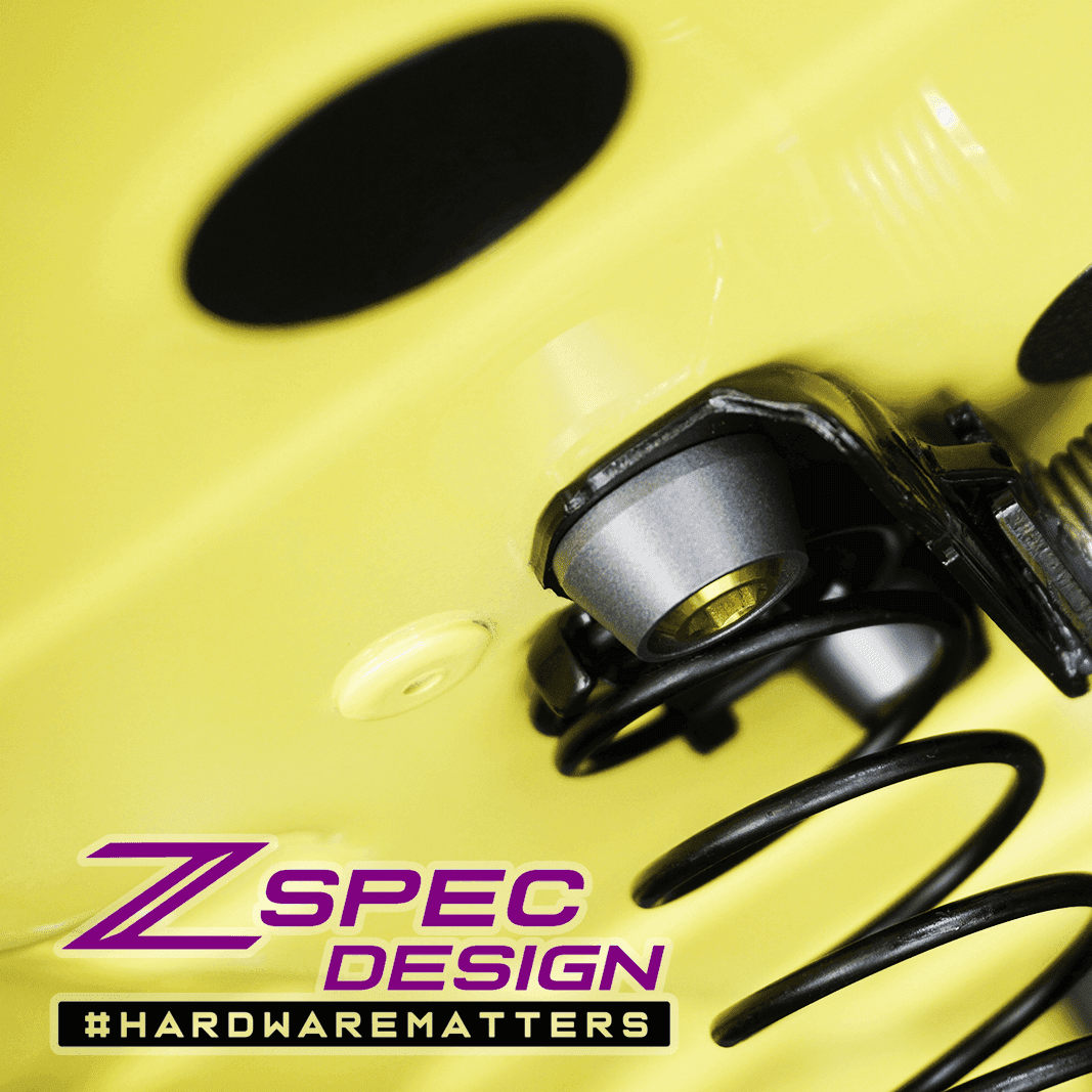 ZSPEC "Stage 2" Dress Up Bolts® Hardware Kit for Nissan Z RZ34, Titanium & Billet - ZSPEC Design LLC - Hardware Fasteners - 400z, Fastener Kit, nissan, nissan z, RZ34, stage 2, titanium - zspecdesign.com