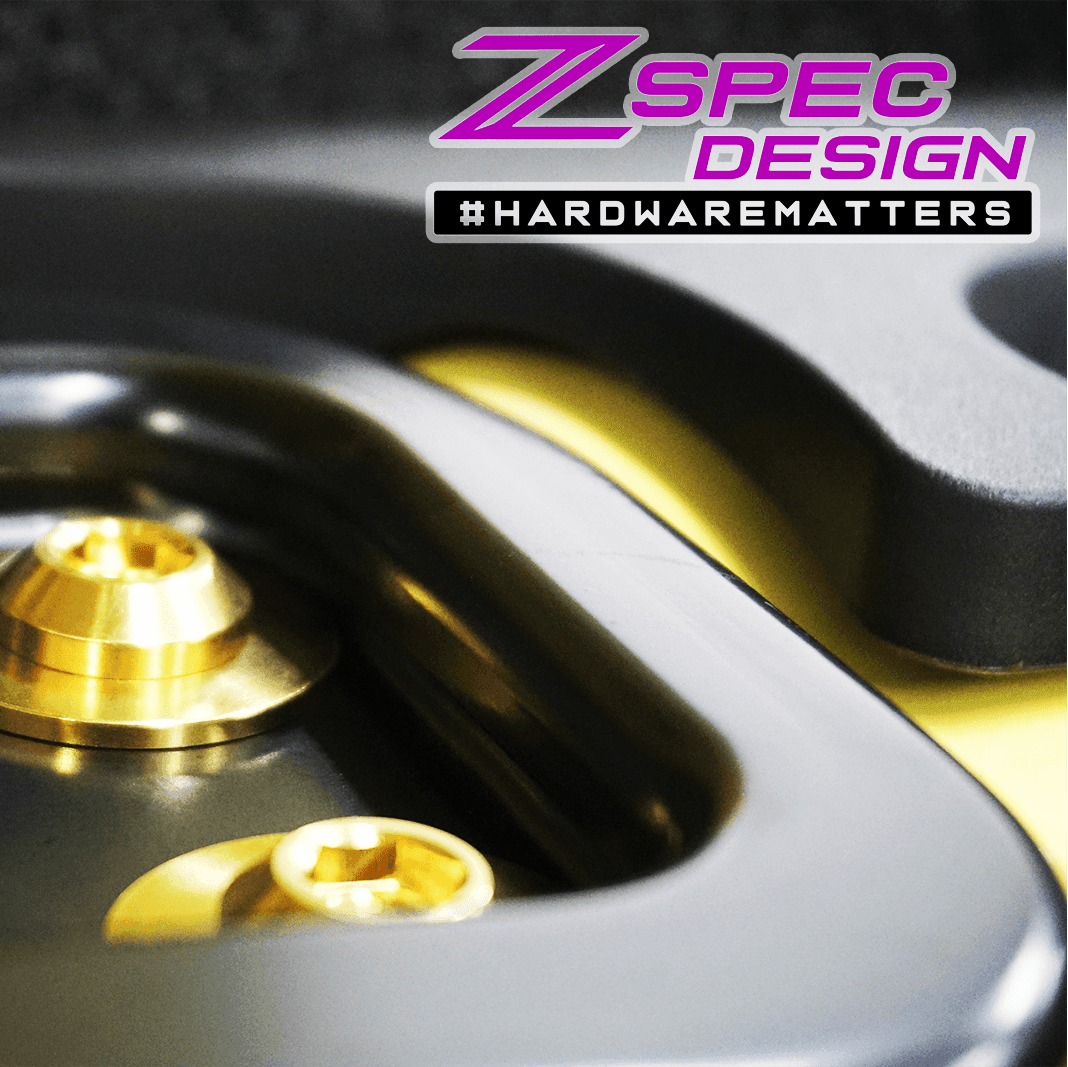 ZSPEC Strut Tower Brace/Bar Fastener Kit for '23+ Nissan Z RZ34, Titanium - ZSPEC Design LLC - Hardware Fasteners - 400z, Fastener Kit, nissan, nissanz, RZ34, titanium - zspecdesign.com