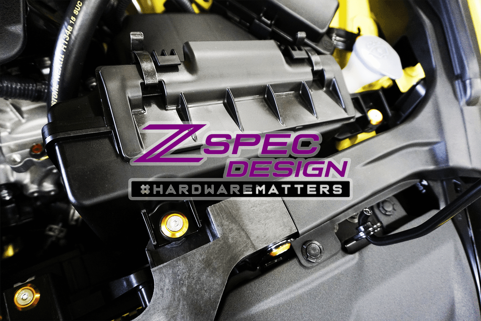 ZSPEC "Stage 2" Dress Up Bolts® Hardware Kit for Nissan Z RZ34, Stainless & Billet - ZSPEC Design LLC - Hardware Fasteners - 400z, Fastener Kit, nissan, nissanz, RZ34, stage 2, titanium - zspecdesign.com
