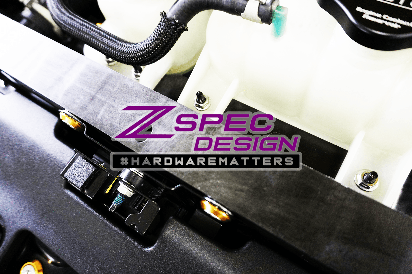 "Stage 2" Stainless-Billet Dress-Up Bolts(TM) Kit for Nissan Z RZ34 by ZSPEC - ZSPEC Design LLC - Hardware Fasteners - 400z, Fastener Kit, nissan, nissan z, RZ34, titanium - 