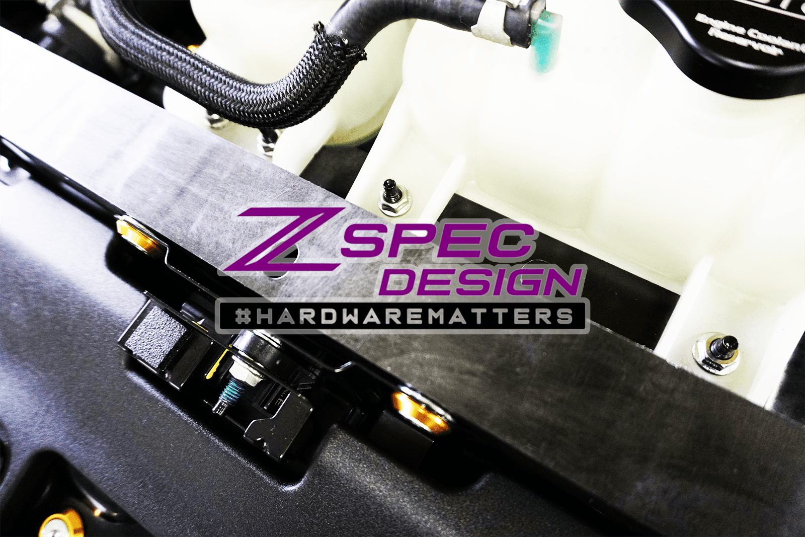 ZSPEC "Stage 2" Dress Up Bolts® Hardware Kit for Nissan Z RZ34, Stainless & Billet - ZSPEC Design LLC - Hardware Fasteners - 400z, Fastener Kit, nissan, nissanz, RZ34, stage 2, titanium - zspecdesign.com