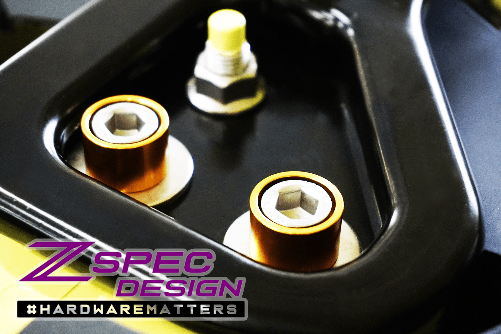 ZSPEC M8 Straight-Cup Dress-Up/Finish Washers for M8 SHSC Fasteners SUS304 Stainless Billet Aluminum Red Blue Black Purple Gold Silver Engine Bay Dress Up Bolts Fasteners Hardware