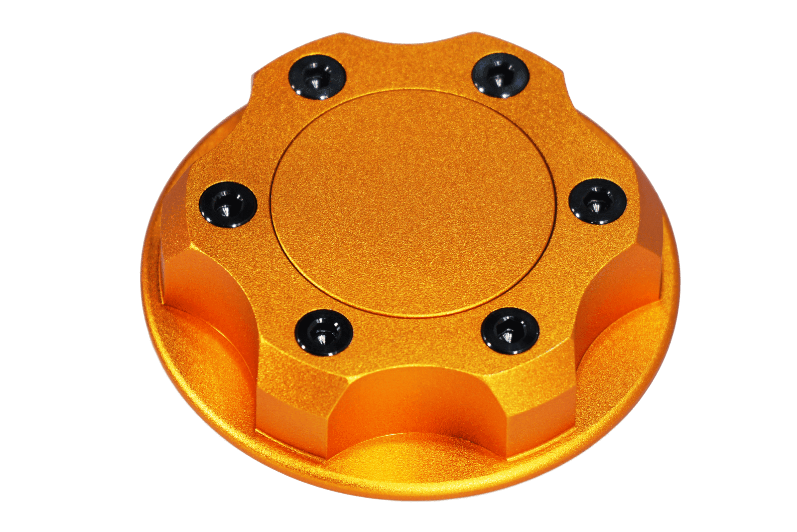 ZSPEC Billet Oil Filler Cap for Nissan/Infiniti/Datsun, Orange-Gold Cap  w/Titanium Accents