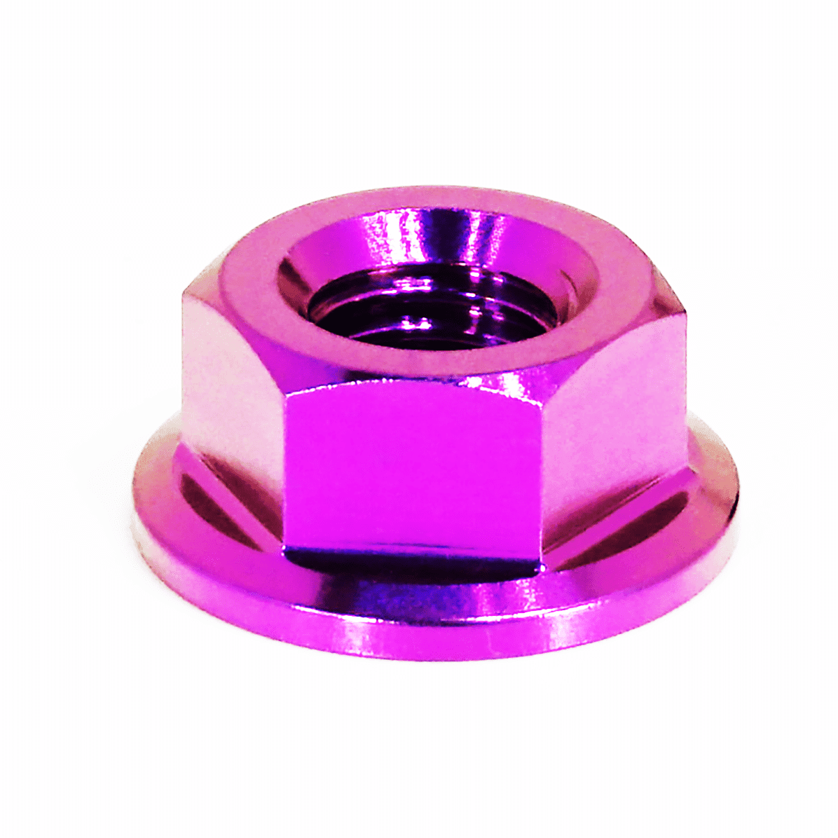 ZSPEC M8-1.25 Metric Flare Nut, Titanium Grade-5, Per Each - ZSPEC Design LLC - Hardware Fasteners - flare nut, hardware, m8, nut, per each, titanium - zspecdesign.com