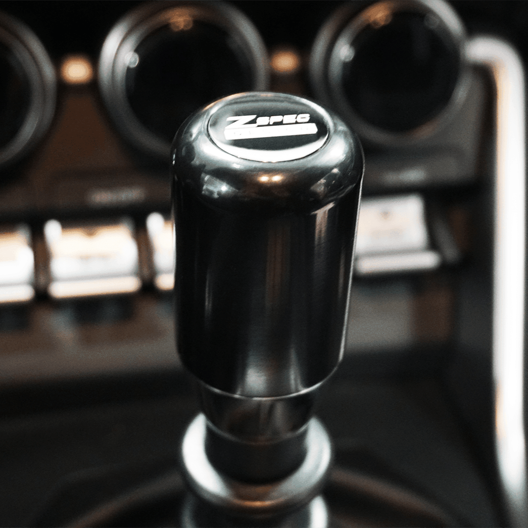 ZSPEC Shift Knob, M8-1.25, Delrin & Stainless, 5-Speed Shift Pattern Coin - ZSPEC Design LLC - Vehicle Shift Knobs - 180sx, 200sx, 240sx, 3000gt, 323, 626, accessory, altima, brz, DSM, eclipse, EVO, EVO 10, EVO X, frontier, frs, genesis, infiniti, lancer, maxima, mazdaspeed, miata, mx3, mx5, mx6, Nismo, Nissan, patrol, probe, protege5, r32, r33, R34, rx-7, rx7, rx8, S13, s14, S15, sentra, Shift Knob, Silvia, skyline, versa - zspecdesign.com