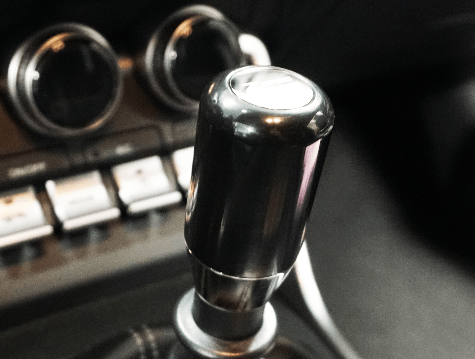 ZSPEC Shift Knob M10-1.5 Delrin & Stainless 4-Speed Shift Pattern  Manual  Interior Performance Upgrade Accessory Dress Up Bolts Fasteners Hardware Matters SUS304 Black Red Blue White Car Auto Vehicle