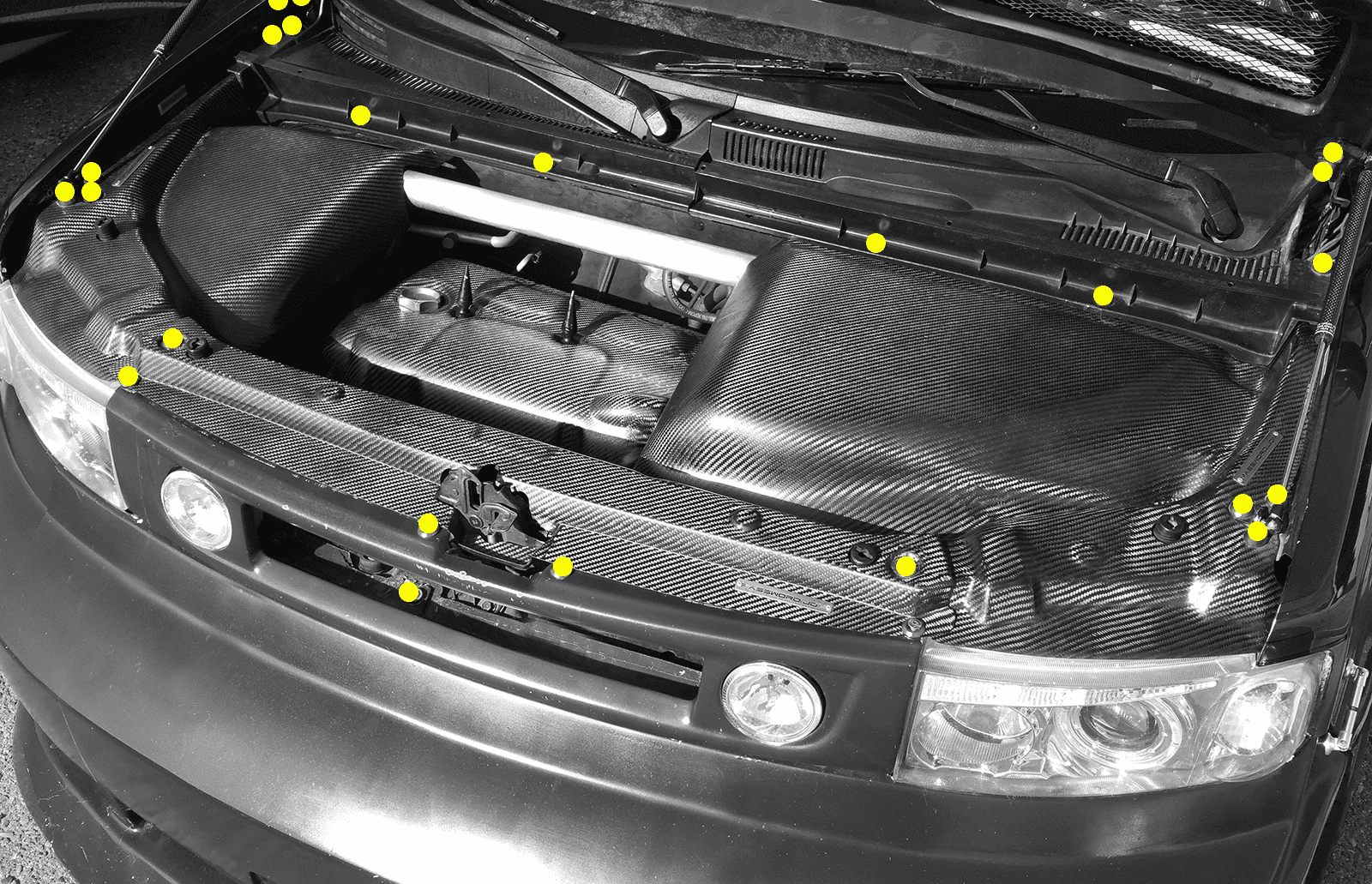 ZSPEC "Stage 3" Dress Up Bolts® Fastener Kit for '03-15 Scion xB, Titanium & Billet  Keywords Scion Toyota Grade-5 GR5 Vehicle Car Engine Bay Performance Upgrade Car Show Ready Modify Clean