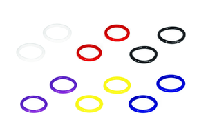 ZSPEC Quick Release Bumper Kit Bands, Silicone Rubber, Two Bands Stainless Steel & Billet Aluminum Dress Up Bolts Fasteners Washers Red Blue Purple Gold Burned Black Fascia Fast Release Body Kit Element Part Vehicle Car