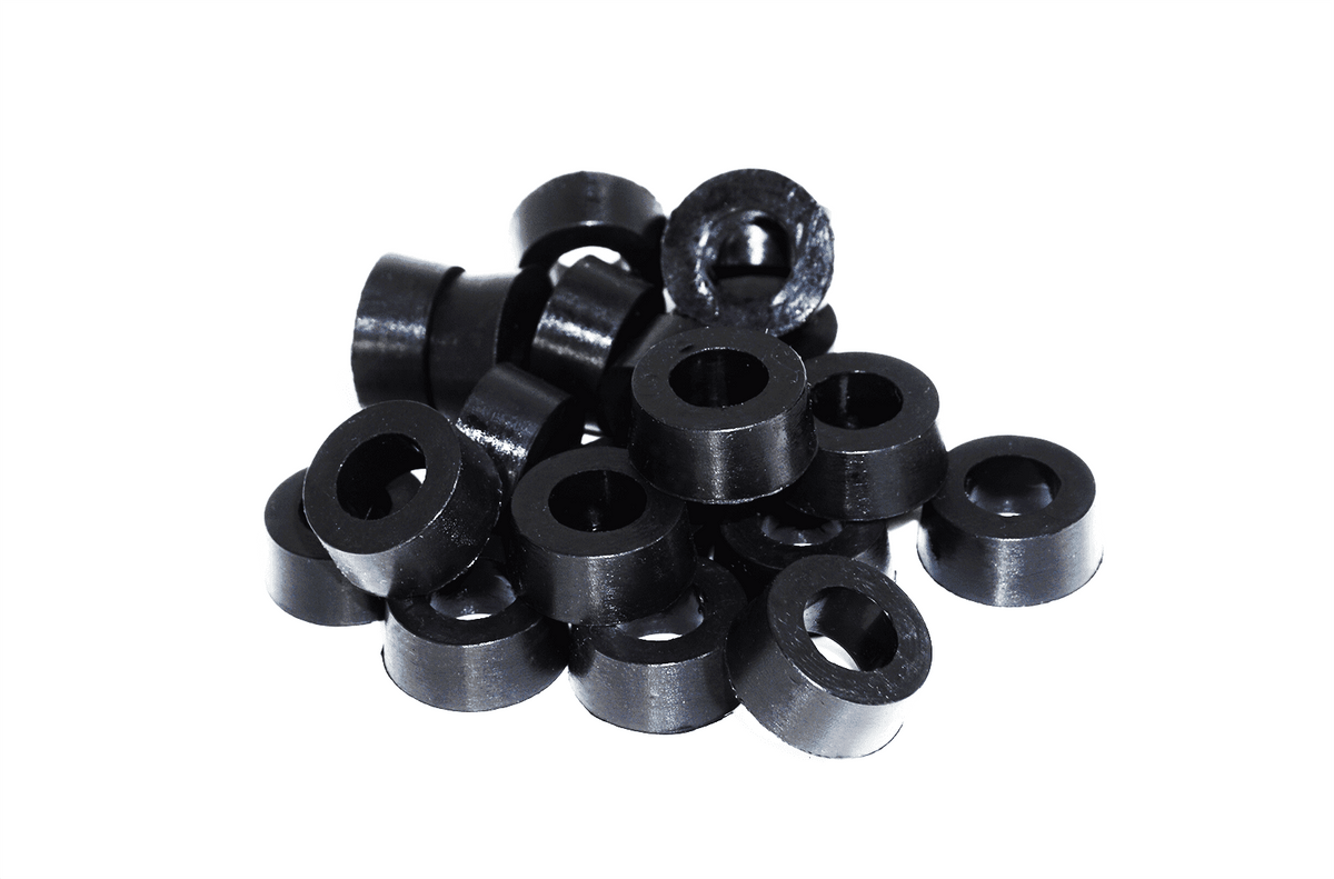 ZSPEC Silicone Timing Cover Bushings for ZSPEC or OEM Z31 300zx Shoulder Bolts Keywords: VG30 Timing Covers Engine Bay Dress Up