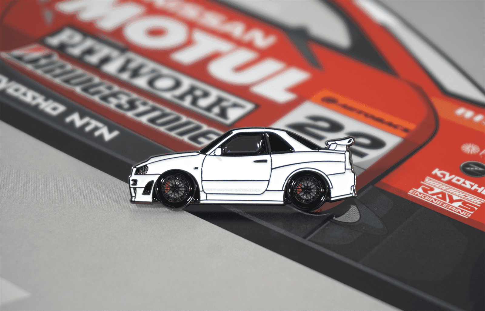 ZSPEC Nissan Skyline GT-R R34 Tribute Lapel / Hat Pin - ZSPEC Design LLC - Collectibles - accessory, gt-r, gtr, lapel, lifestyle, nissan, nissan pin, pin, R34, skyline - zspecdesign.com