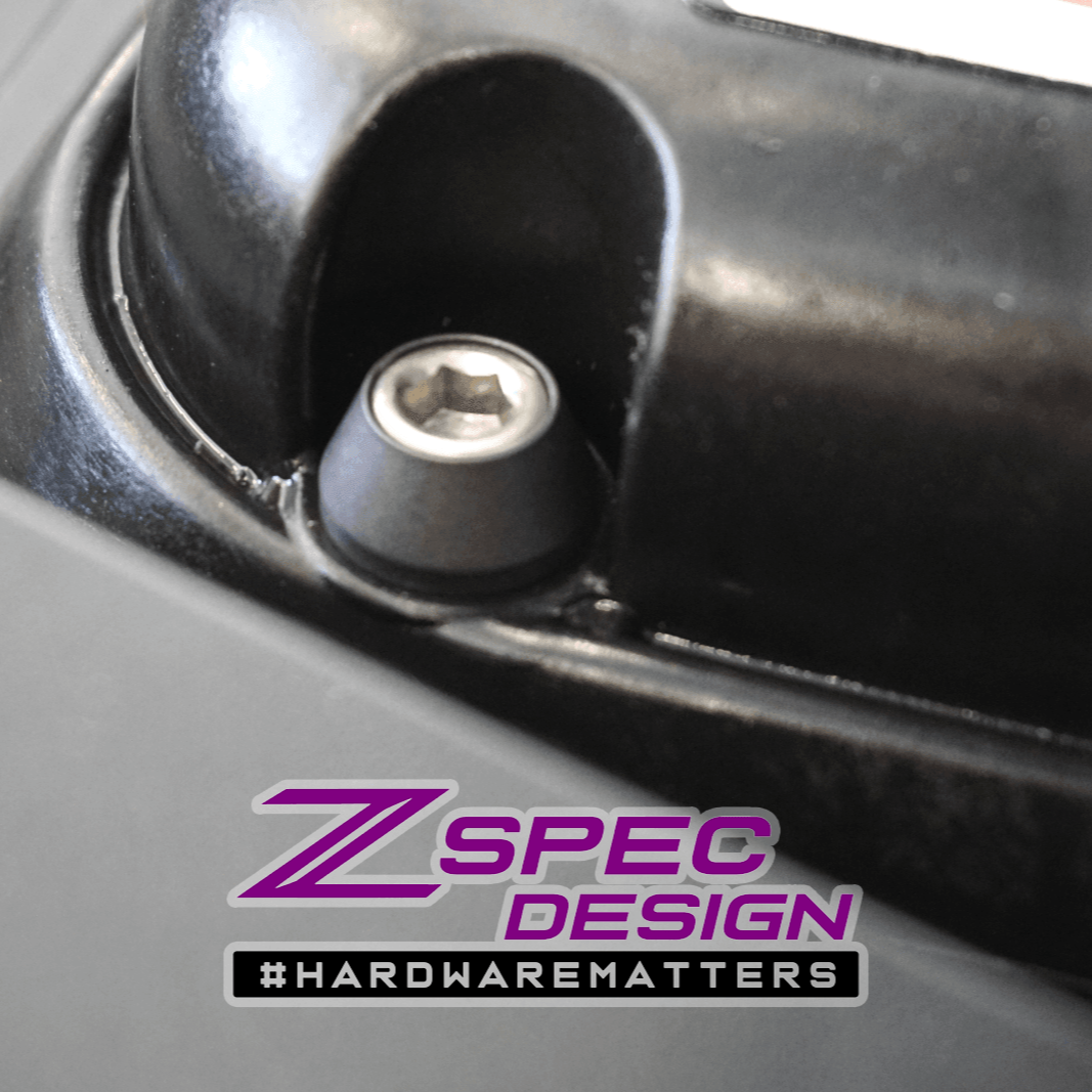 ZSPEC "Stage 2" Dress Up Bolts® Fastener Kit for Jeep Patriot & Compass, Stainless & Billet - ZSPEC Design LLC - Hardware Fasteners - cherokee, Fastener Kit, jeep, stage 2, v6, Washer Color - zspecdesign.com
