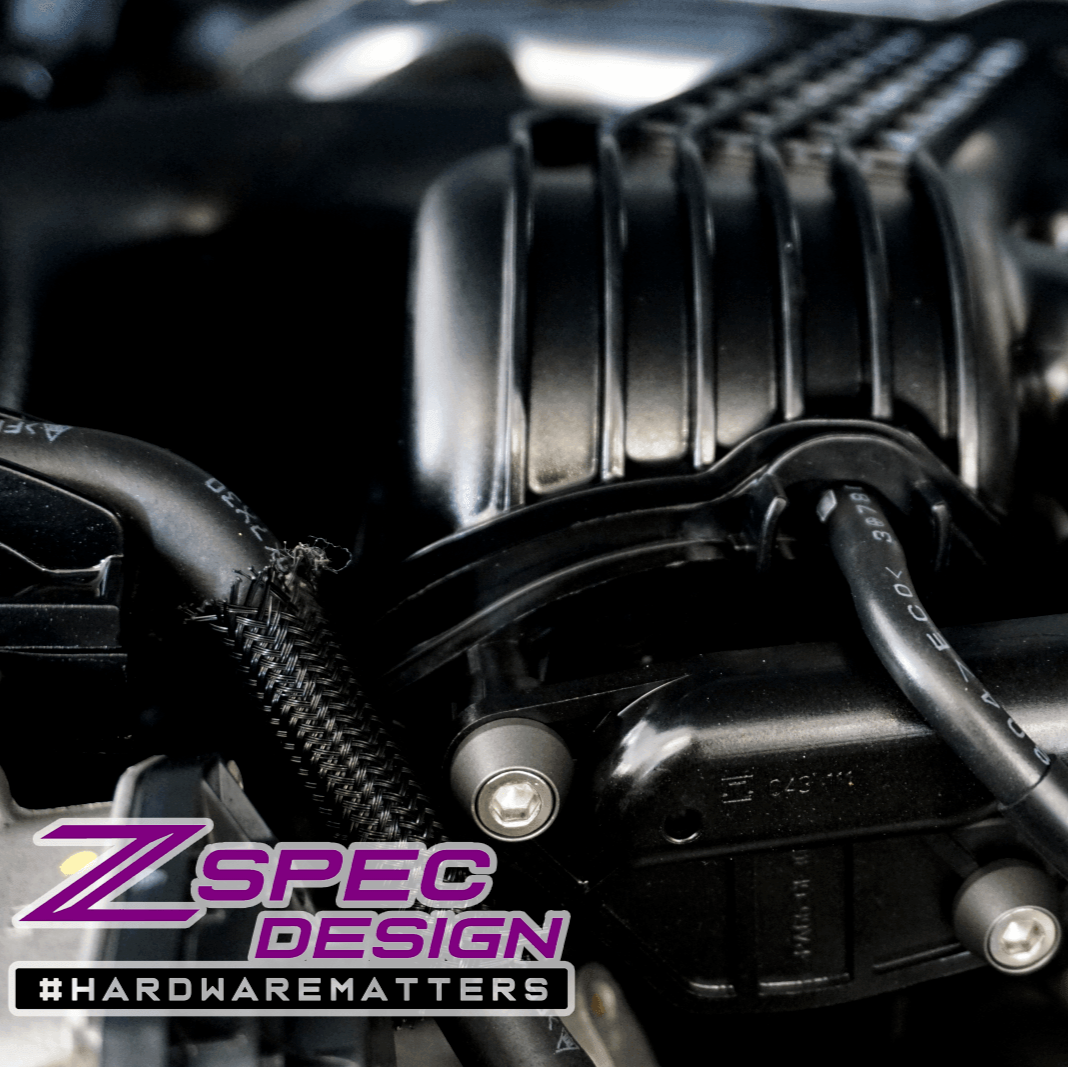 ZSPEC "Stage 3" Dress Up Bolts® Fastener Kit for 05-21 Nissan Frontier D40, Stainless & Billet - ZSPEC Design LLC - Hardware Fasteners - 2022, d40, Fastener Kit, frontier, nissan, stage 3, Washer Color - zspecdesign.com