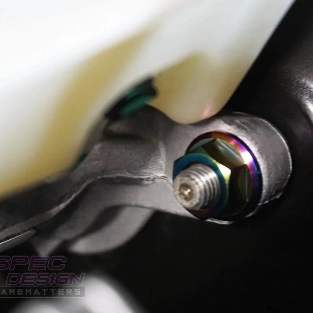 ZSPEC "Stage 1" Dress Up Bolts® Fastener Kit for '22+ Subaru WRX & Legacy, Titanium - ZSPEC Design LLC - Hardware Fasteners - Fastener Kit, stage 1, sti, subaru wrx, Washer Color - zspecdesign.com