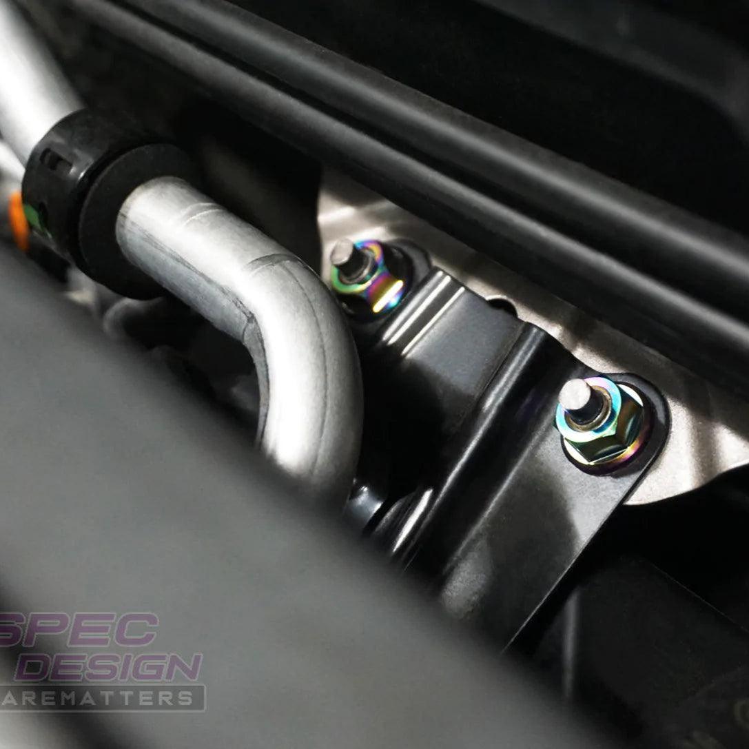 ZSPEC "Stage 2" Fastener Kit for '22+ Subaru WRX & Legacy, Titanium - ZSPEC Design LLC - Hardware Fasteners - Fastener Kit, stage 2, sti, subaru wrx, Washer Color - zspecdesign.com