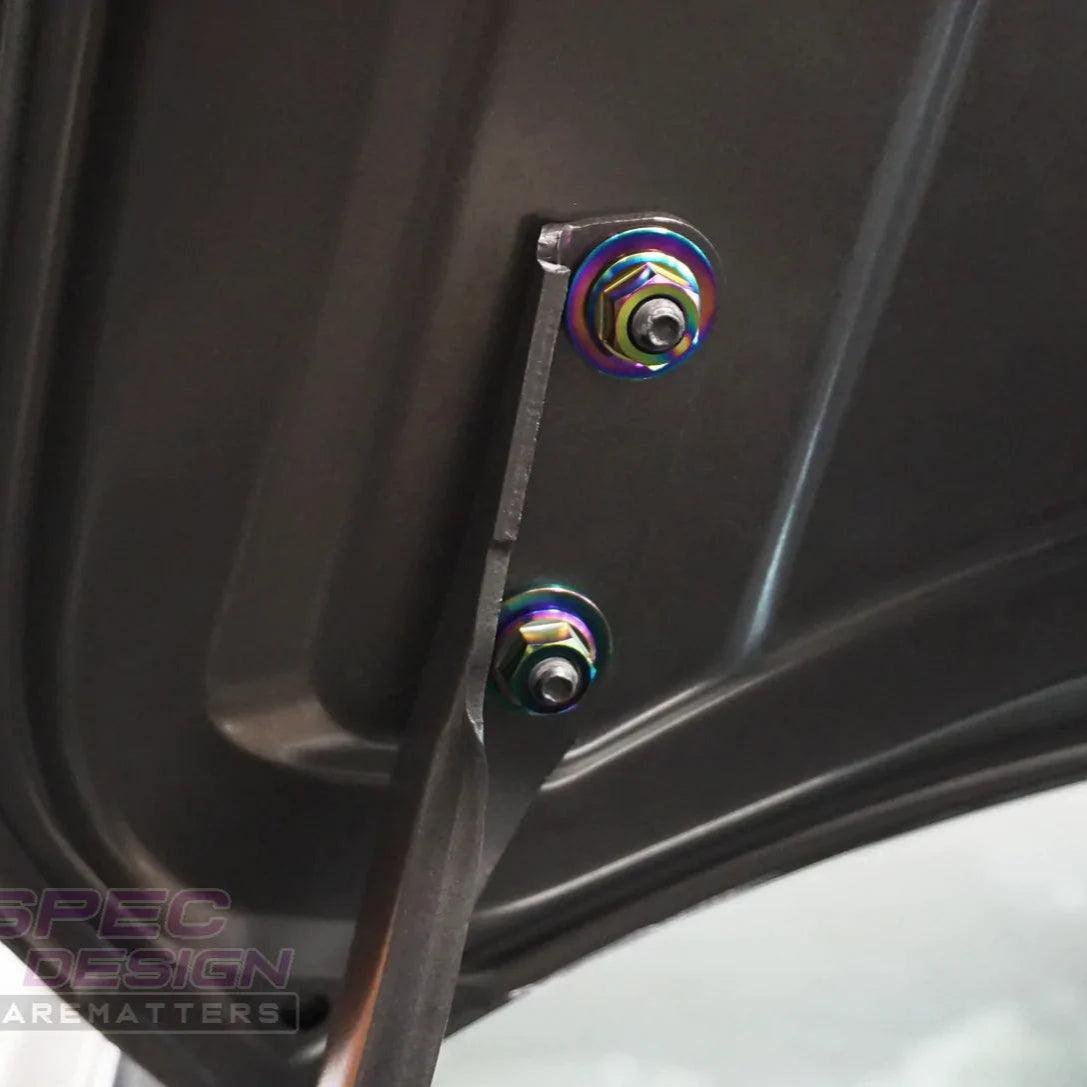ZSPEC "Stage 1" Dress Up Bolts® Fastener Kit for '22+ Subaru WRX & Legacy, Titanium - ZSPEC Design LLC - Hardware Fasteners - Fastener Kit, stage 1, sti, subaru wrx, Washer Color - zspecdesign.com