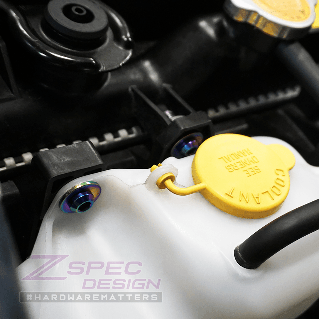 ZSPEC "Stage 1" Dress Up Bolts® Fastener Kit for '16-21 Subaru Legacy 3.6L, Titanium - ZSPEC Design LLC - Hardware Fasteners - Fastener Kit, stage 1, sti, subaru wrx, Washer Color - zspecdesign.com