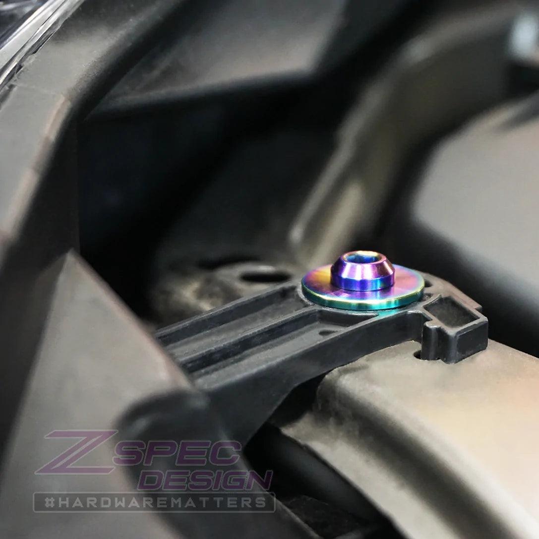 ZSPEC "Stage 2" Fastener Kit for '22+ Subaru WRX & Legacy, Titanium - ZSPEC Design LLC - Hardware Fasteners - Fastener Kit, stage 2, sti, subaru wrx, Washer Color - zspecdesign.com