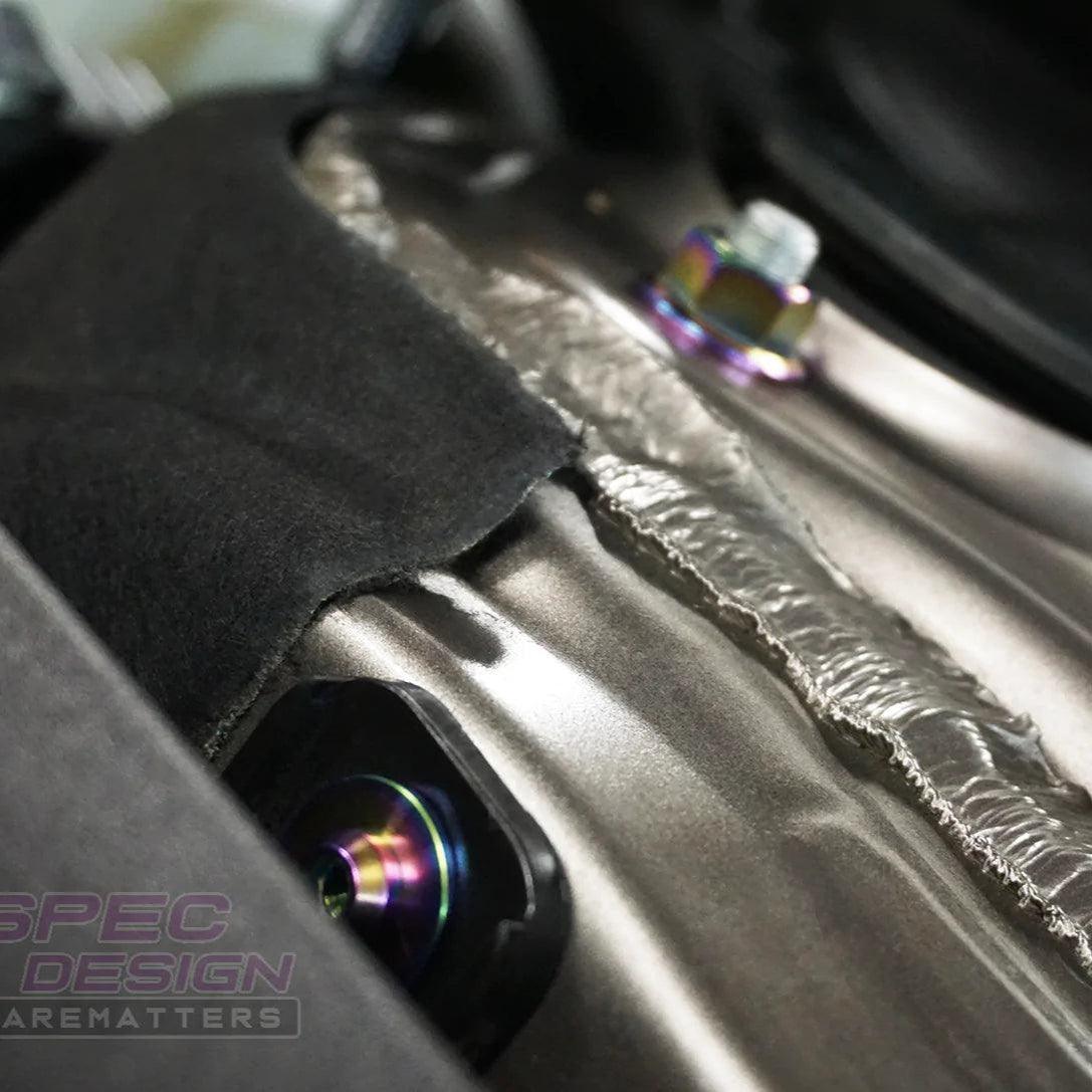 ZSPEC "Stage 2" Fastener Kit for '22+ Subaru WRX & Legacy, Titanium - ZSPEC Design LLC - Hardware Fasteners - Fastener Kit, stage 2, sti, subaru wrx, Washer Color - zspecdesign.com