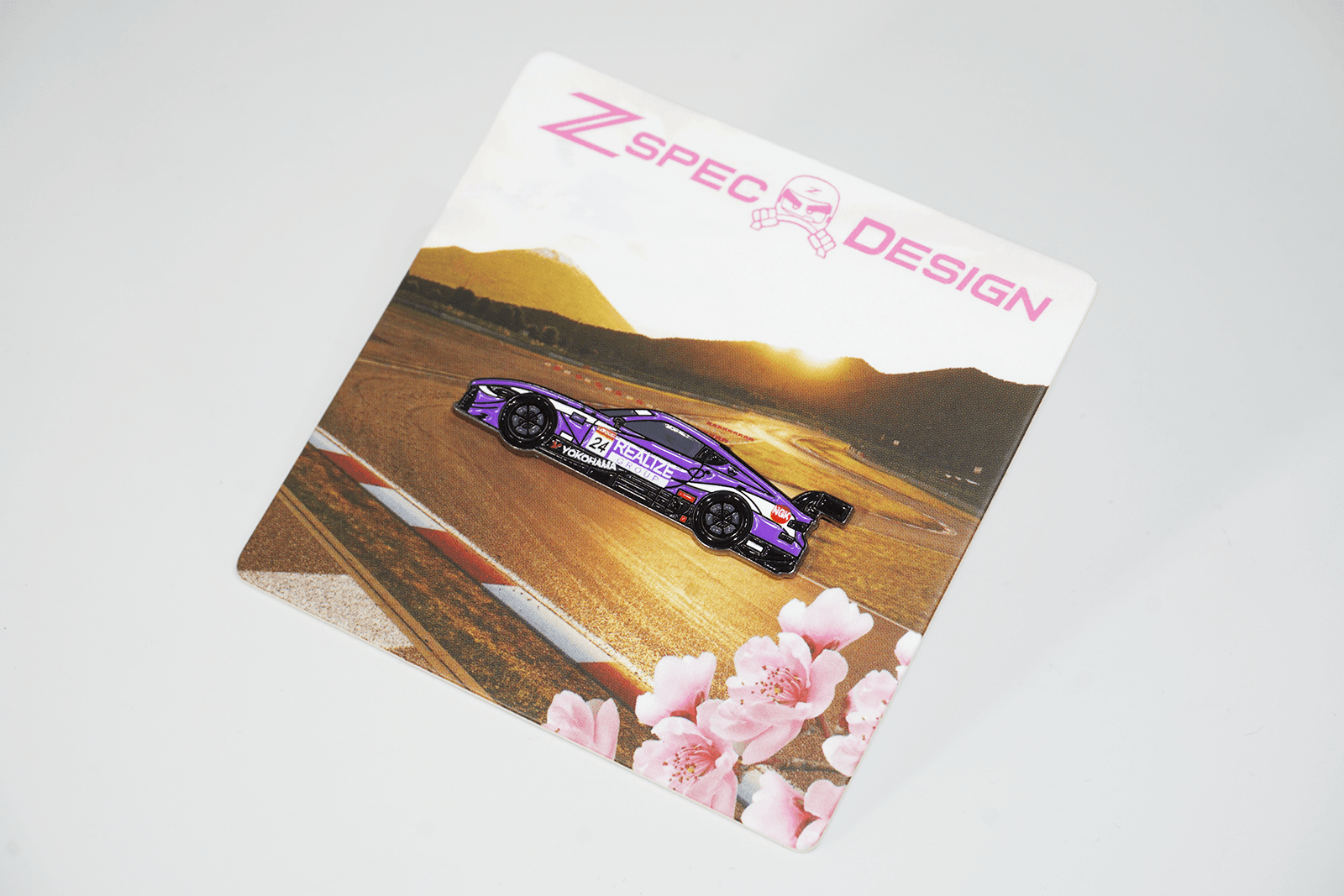 2022 SuperGT Season Nissan Z (RZ34) Race-Car Collection - Five Pin Set - ZSPEC Design LLC - Hardware Fasteners - accessory, bob sharp, bsr, lapel, lifestyle, nissan, nissan pin, pin, race car pin, RZ34, Z - zspecdesign.com