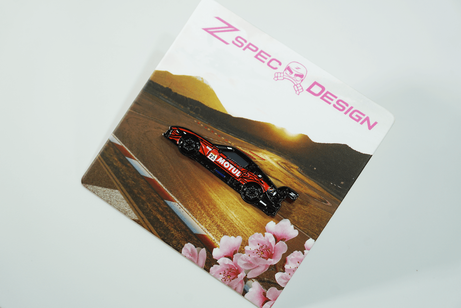 2022 SuperGT Season Nissan Z (RZ34) Race-Car Collection - Five Pin Set - ZSPEC Design LLC - Hardware Fasteners - accessory, bob sharp, bsr, lapel, lifestyle, nissan, nissan pin, pin, race car pin, RZ34, Z - zspecdesign.com