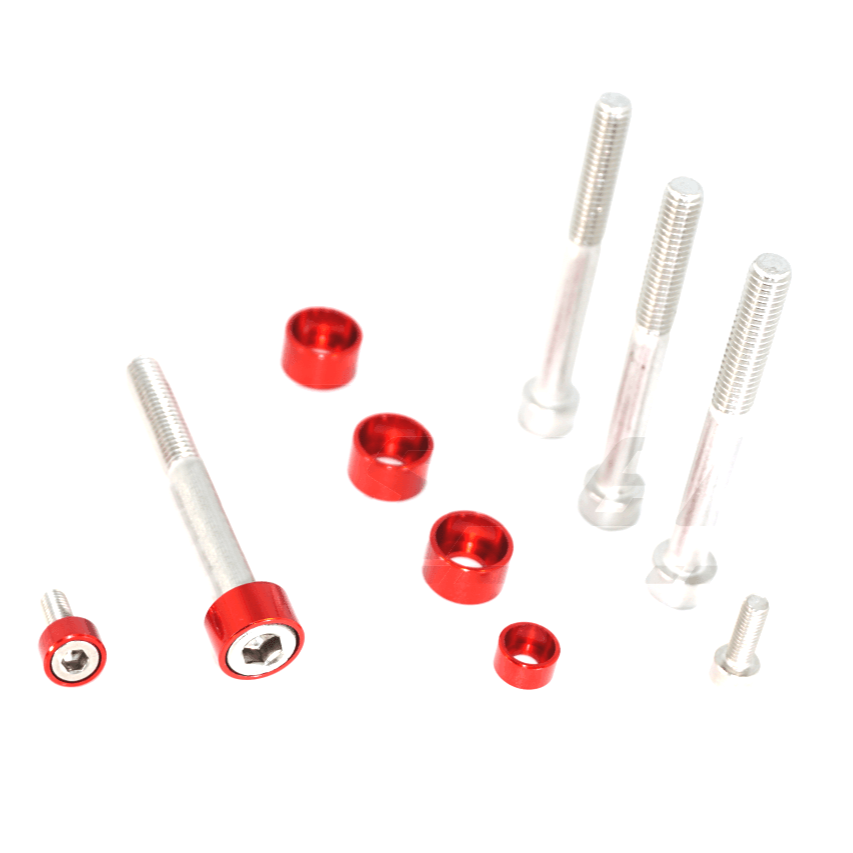 ZSPEC Throttle Body & Airflow Sensor Fasteners for Nissan 350z, '03-06, DE & REVUP, Stainless & Billet - ZSPEC Design LLC - Hardware Fasteners - 350z, DE & REVUP, Fastener Kit, nissan, throttle, Washer Color - zspecdesign.com