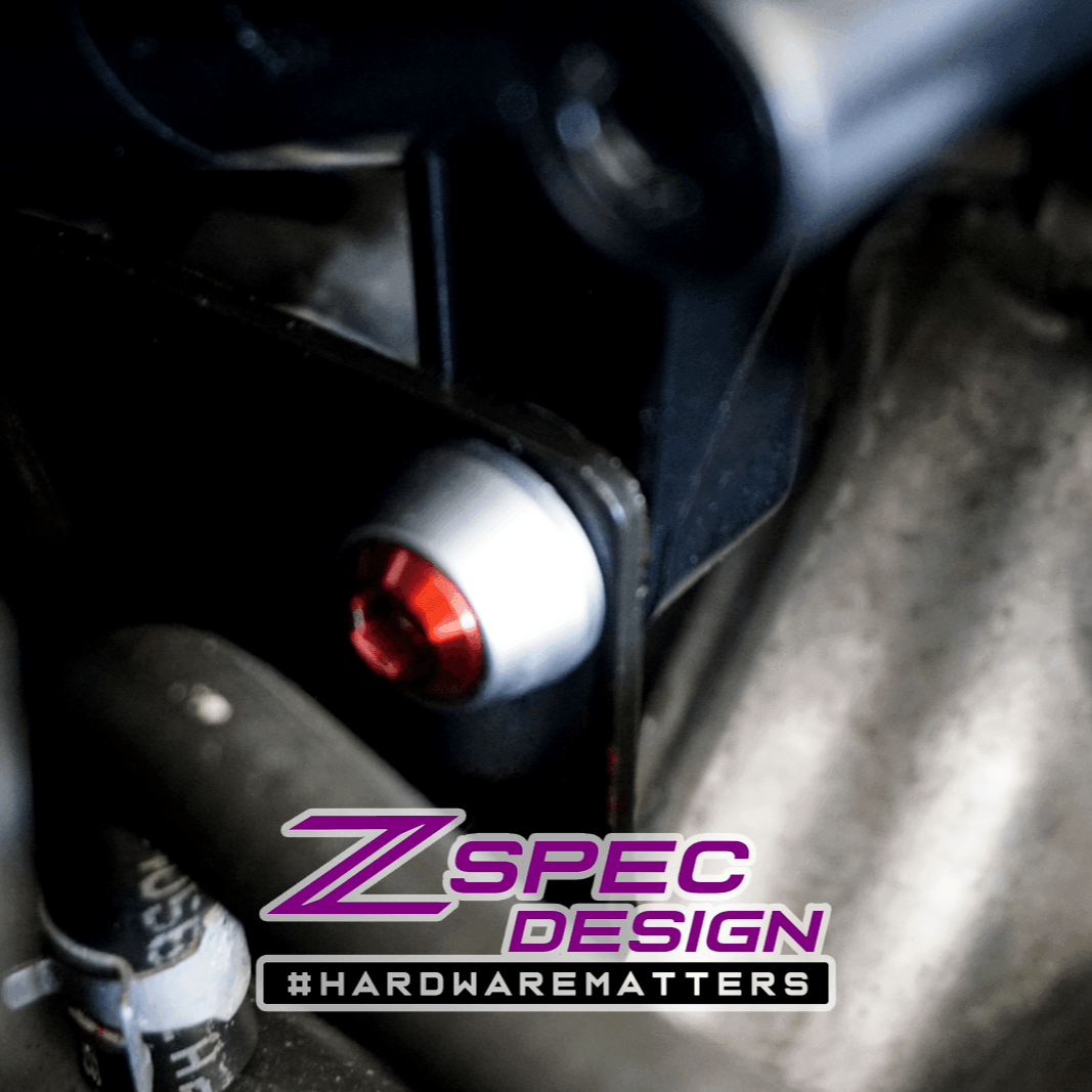 ZSPEC "Stage 2" Dress Up Bolts® Fastener Kit for '05-21 Nissan Frontier D40, Titanium & Billet - ZSPEC Design LLC - Hardware Fasteners - 2022, d40, Fastener Kit, frontier, nissan, pro-4x, stage 2, Washer Color - zspecdesign.com