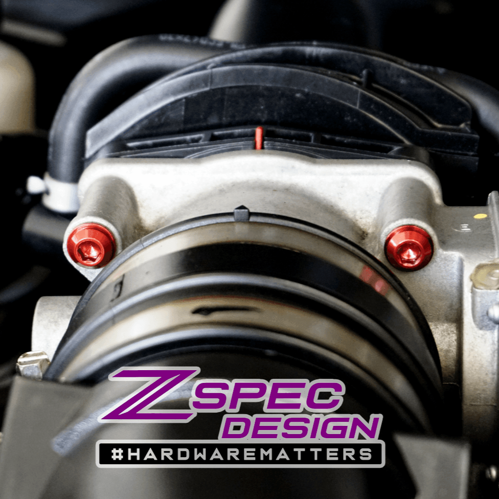 ZSPEC "Stage 2" Dress Up Bolts® Fastener Kit for '05-21 Nissan Frontier D40, Titanium & Billet - ZSPEC Design LLC - Hardware Fasteners - 2022, d40, Fastener Kit, frontier, nissan, pro-4x, stage 2, Washer Color - zspecdesign.com