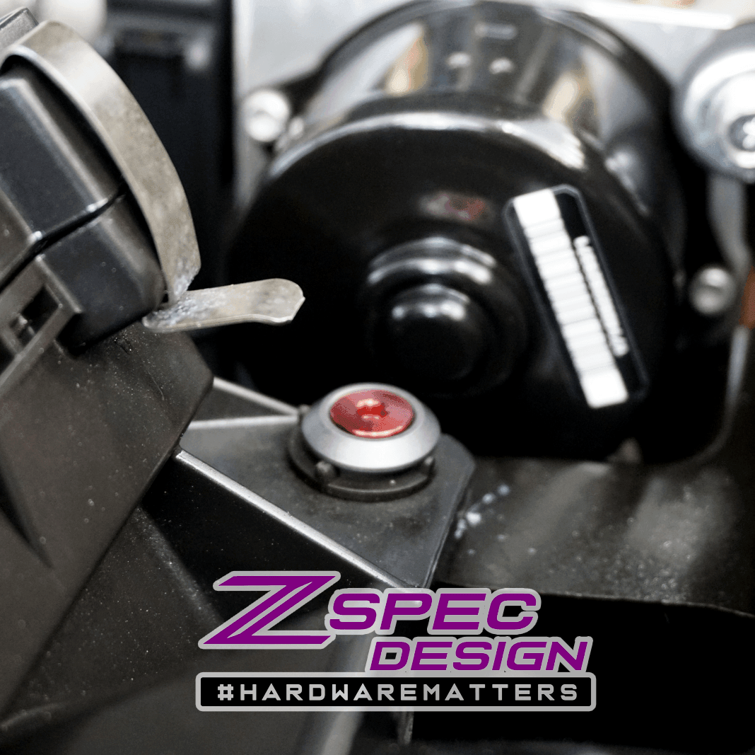ZSPEC "Stage 2" Dress Up Bolts® Fastener Kit for '05-21 Nissan Frontier D40, Titanium & Billet - ZSPEC Design LLC - Hardware Fasteners - 2022, d40, Fastener Kit, frontier, nissan, pro-4x, stage 2, Washer Color - zspecdesign.com