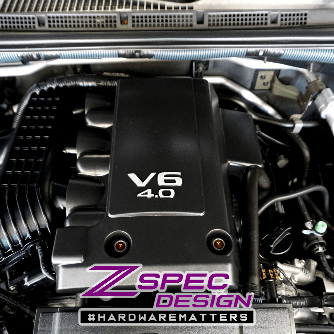 ZSPEC "Stage 2" Dress Up Bolts® Fastener Kit for '05-21 Nissan Frontier D40, Titanium & Billet - ZSPEC Design LLC - Hardware Fasteners - 2022, d40, Fastener Kit, frontier, nissan, pro-4x, stage 2, Washer Color - zspecdesign.com