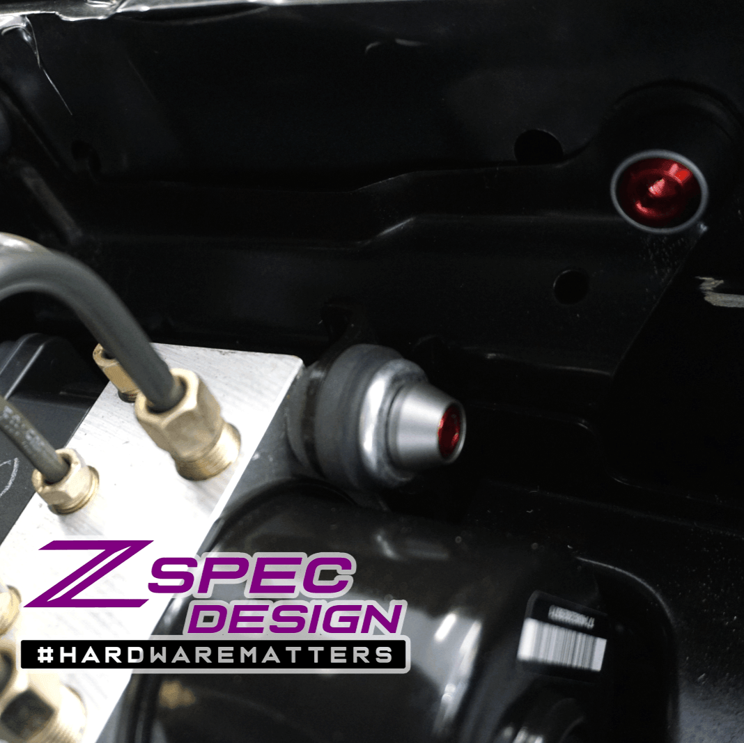 ZSPEC "Stage 2" Dress Up Bolts® Fastener Kit for '05-21 Nissan Frontier D40, Titanium & Billet - ZSPEC Design LLC - Hardware Fasteners - 2022, d40, Fastener Kit, frontier, nissan, pro-4x, stage 2, Washer Color - zspecdesign.com