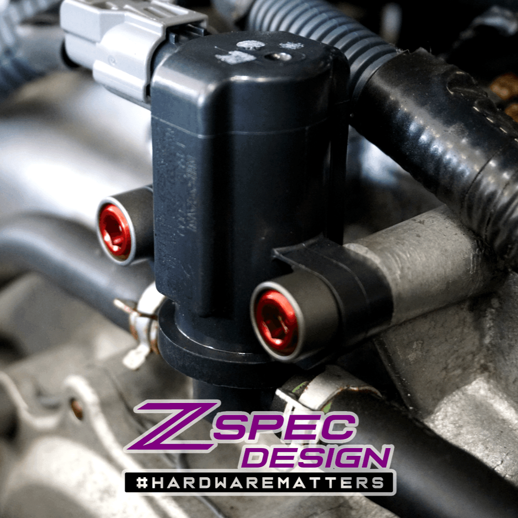 ZSPEC "Stage 2" Dress Up Bolts® Fastener Kit for '05-21 Nissan Frontier D40, Titanium & Billet - ZSPEC Design LLC - Hardware Fasteners - 2022, d40, Fastener Kit, frontier, nissan, pro-4x, stage 2, Washer Color - zspecdesign.com