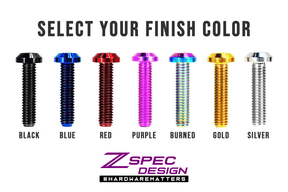 ZSPEC "Stage 3" Dress Up Bolts® Fastener Kit for Scion FRS, Subaru BRZ, Toyota 86 '13-21, Titanium Hardware Fasteners ZSPEC Design LLC.