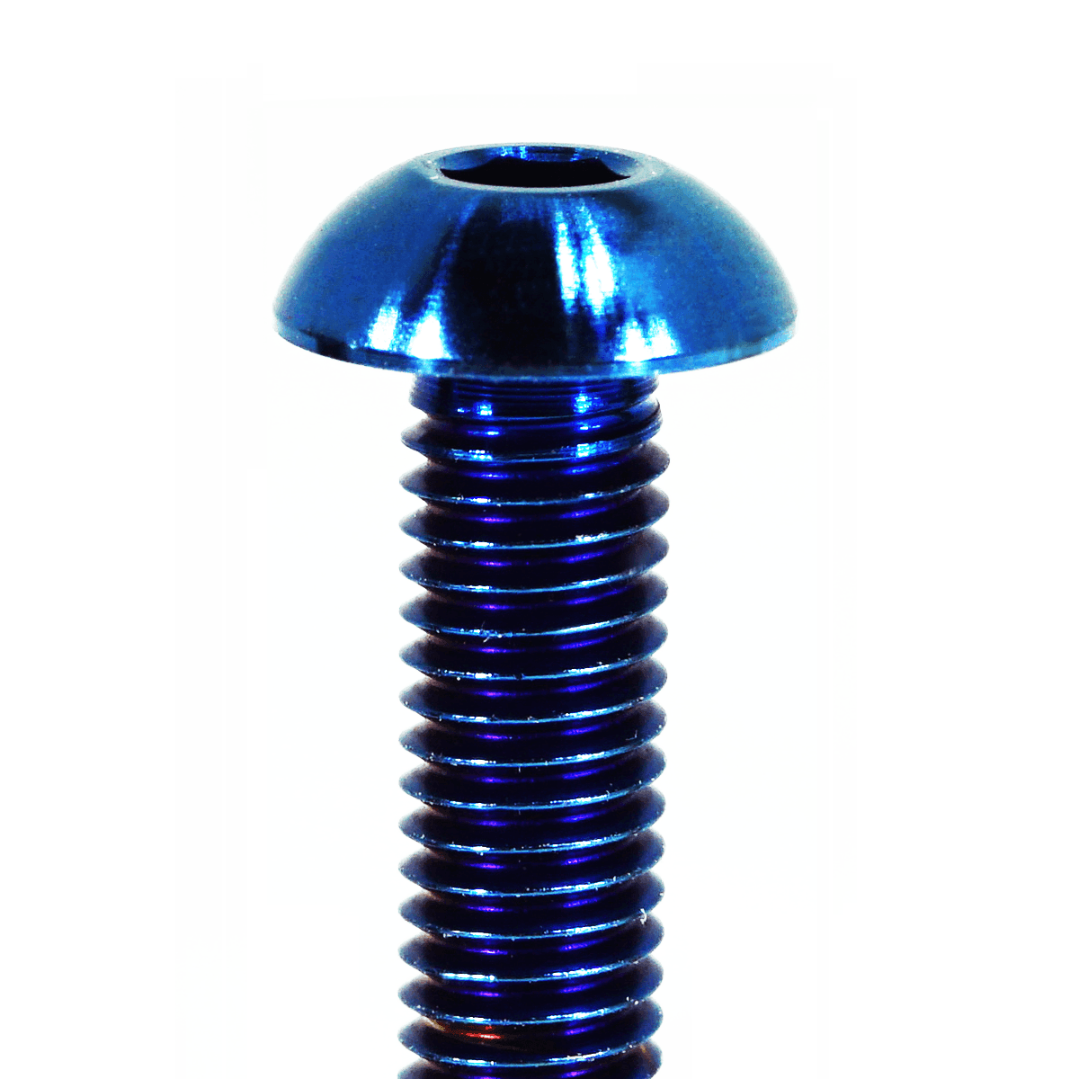ZSPEC Button-Head Body Kit Fastener, M5x20mm w/ Rivet Nut, Titanium, Per Each - ZSPEC Design LLC - Hardware Fasteners - 60-Pack, body, body hardware, button, Fastener Kit, m5, rivet, titanium - zspecdesign.com