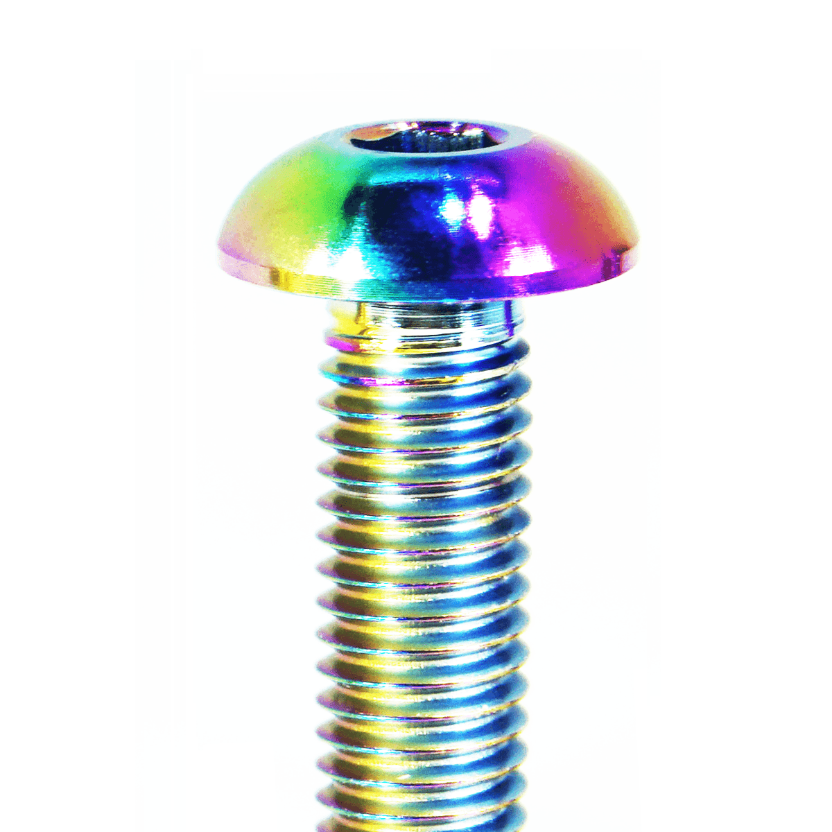 ZSPEC Button-Head Body Kit Fastener, M5x25mm w/ Well Nut, Titanium, per Each - ZSPEC Design LLC - Hardware Fasteners - 60-pack, body, body hardware, button, Fastener, m5, rivet, titanium - zspecdesign.com