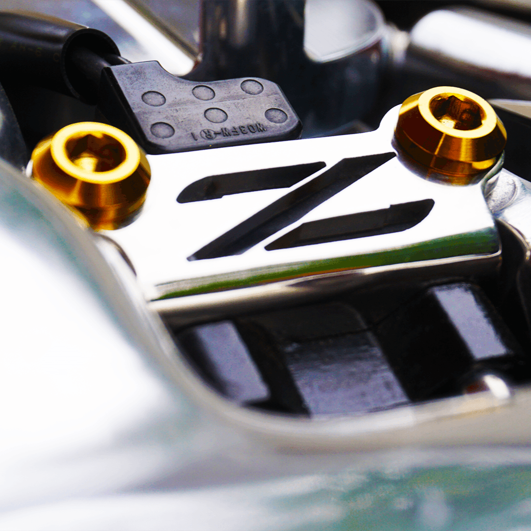 Z Spring Fasteners ZSPEC Coil Brackets Dress Up Bolts Fastener Kit, 300zx Z32, Titanium