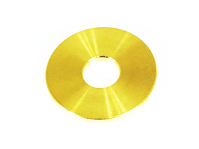 M6 Metric Fender-Flat Washers, Grade-5 Titanium, Per Each Gold