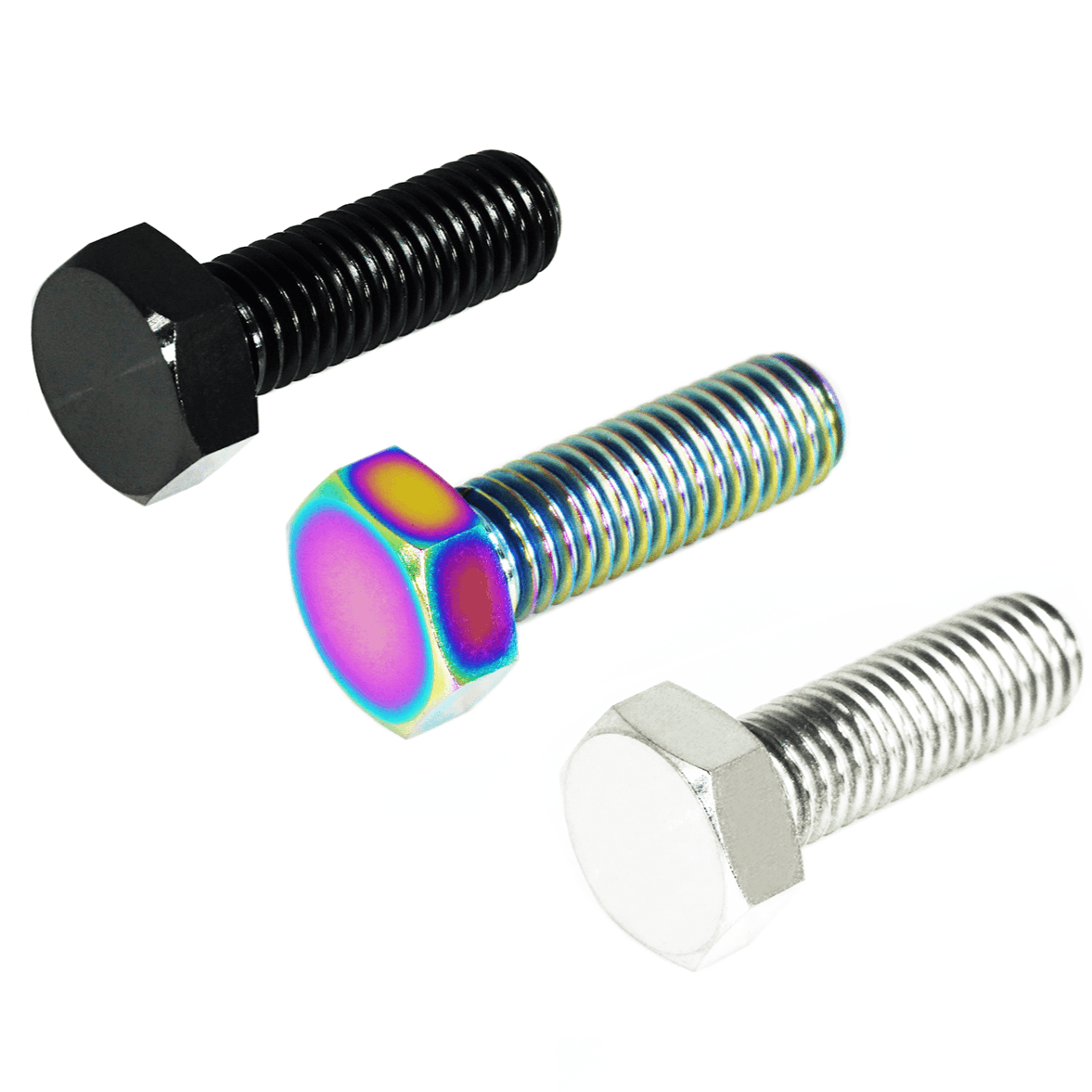 ZSPEC M8-1.25x25mm Hex-Bolt/Fastener, Titanium Grade-5, Per Each - ZSPEC Design LLC - Hardware Fasteners - Fastener Kit, hex, m8, per each, titanium - zspecdesign.com