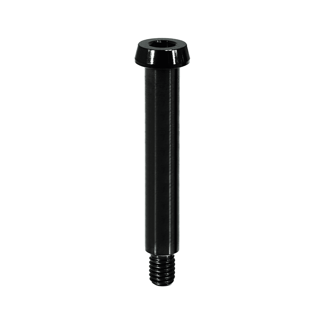 ZSPEC M6-1.0x55mm Shoulder Bolt, 47.5mm Shoulder/Shank Length, Grade-5 Titanium - ZSPEC Design LLC - Hardware Fasteners - m6, shoulder bolt, stainless - zspecdesign.com