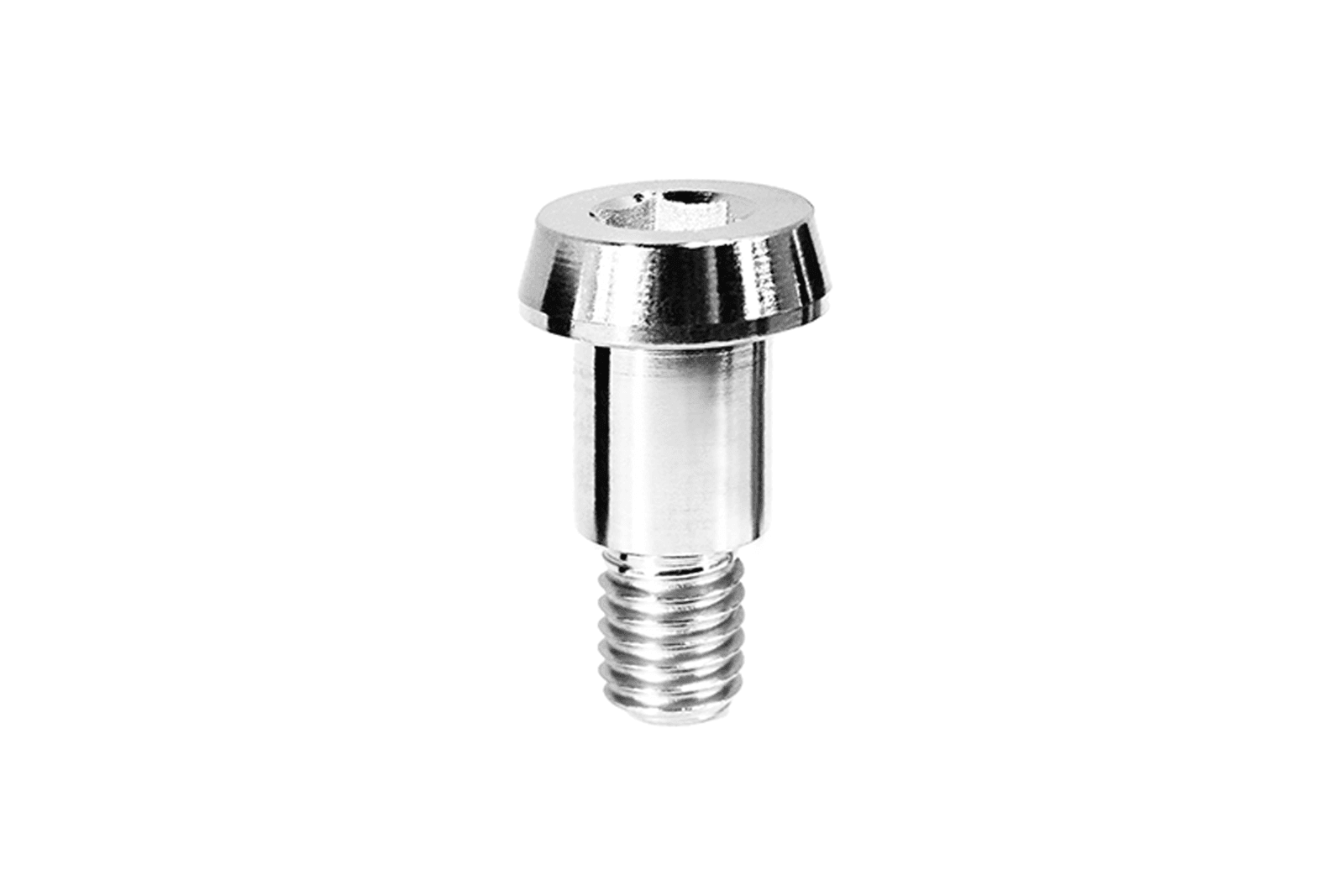 ZSPEC M6-1.0x16mm Shoulder Bolt, 8.6mm Shoulder/Shank Length, Grade-5 Titanium - ZSPEC Design LLC - Hardware Fasteners - m6, shoulder bolt, stainless - zspecdesign.com