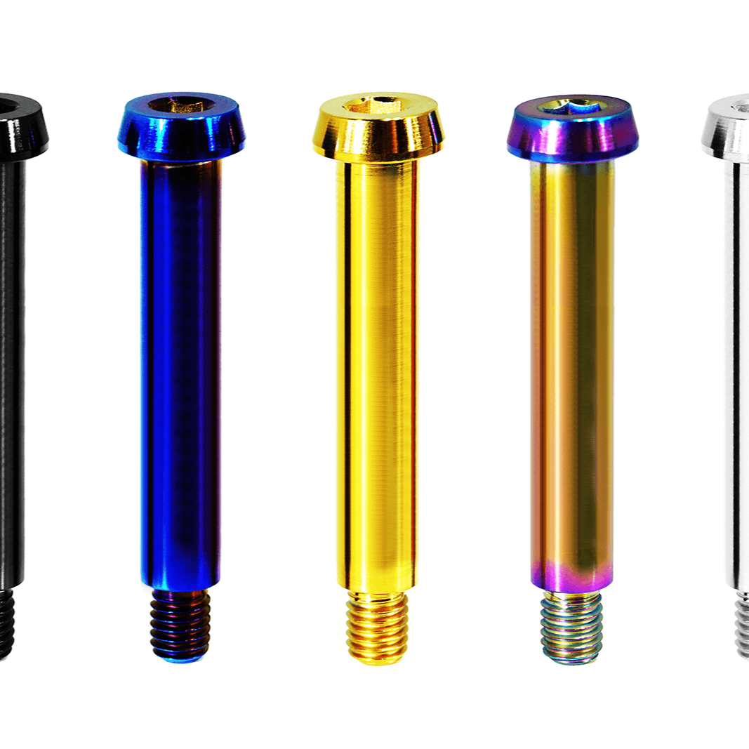 ZSPEC M6-1.0x55mm Shoulder Bolt, 47.5mm Shank Length, Titanium