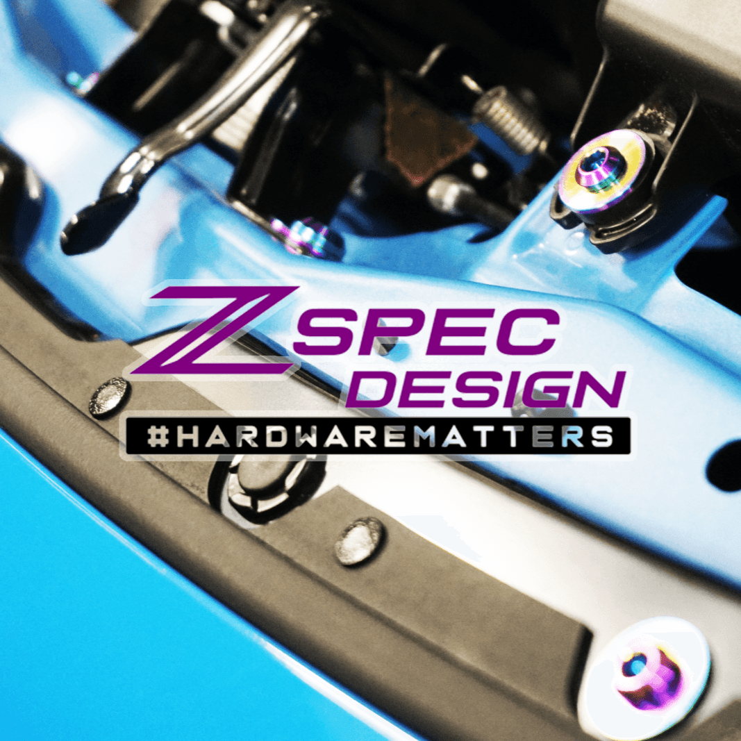 ZSPEC "Stage 3" Dress Up Bolts® Fastener Kit for '22+ Toyota GR86 & Subaru BRZ, Titanium - ZSPEC Design LLC - Hardware Fasteners - 86, brz, Fastener Kit, stage 3, subaru, toyota - zspecdesign.com