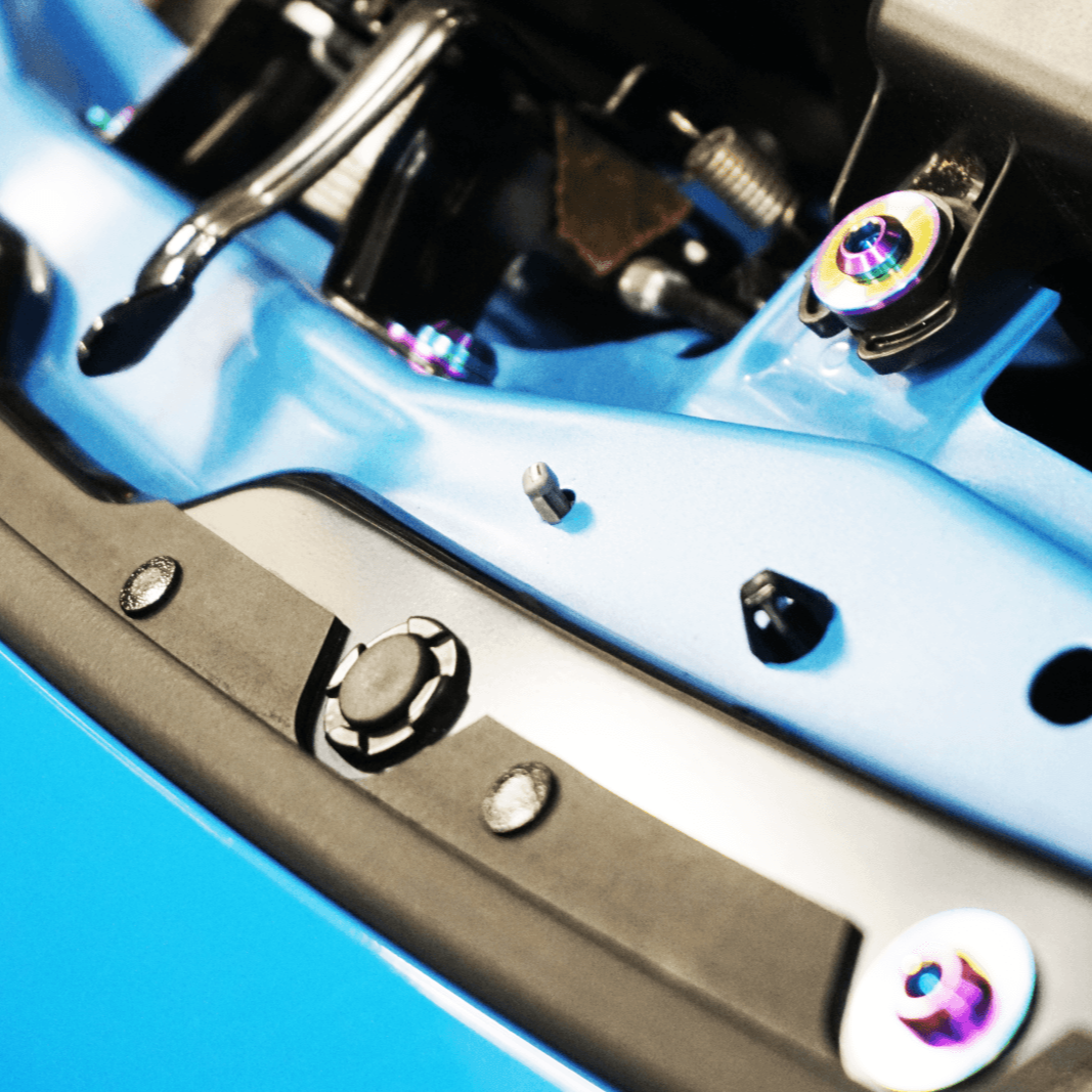 ZSPEC "Stage 1" Dress Up Bolts® Fastener Kit for Scion FRS, Subaru BRZ, Toyota 86 '13-21, Titanium - ZSPEC Design LLC - Hardware Fasteners - 86, brz, Fastener Kit, frs, scion, stage 1, subaru, toyota - zspecdesign.com